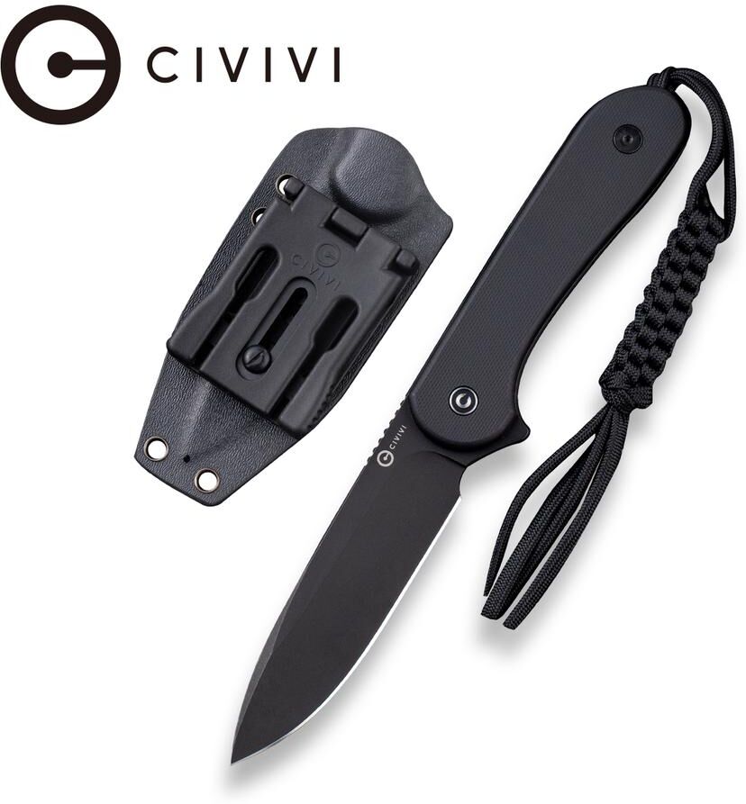 Civivi Fixed Blade Elementum Black G10