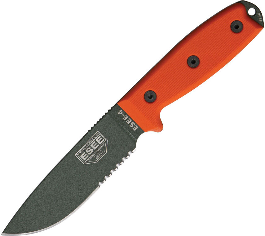 ESEE Model 4 Part Serrated - RC4SOD