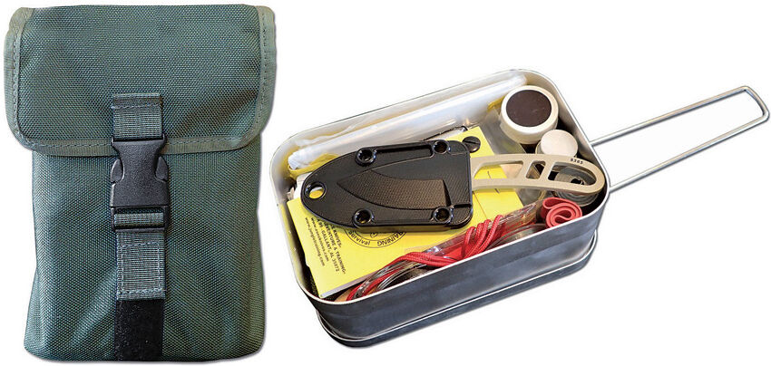 ESEE Survival Kit In Mess Tin