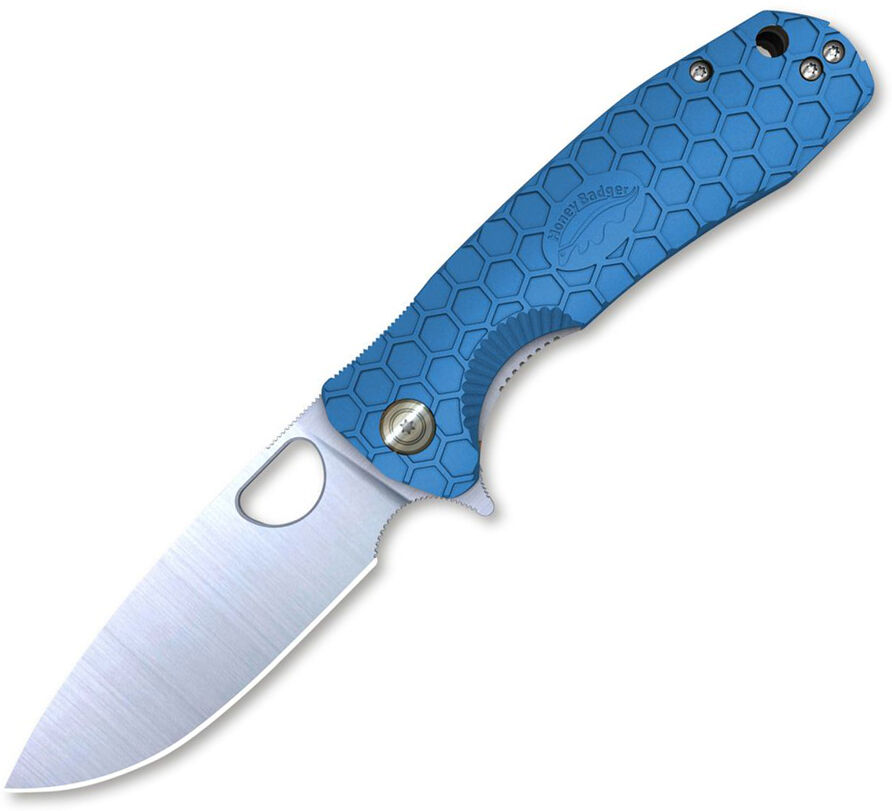 Honey Badger Flipper Large Blue