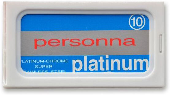 Andre Personna 10 Platinum Red Double Edge Razor Blades