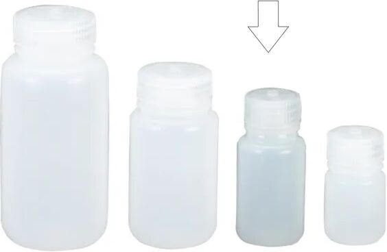 Nalgene Bottle 60ml Wide Mouth Hdpe Hvit