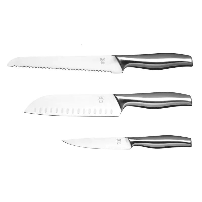 ØYO Hegre 3 Knifes With Knifefolder Metall