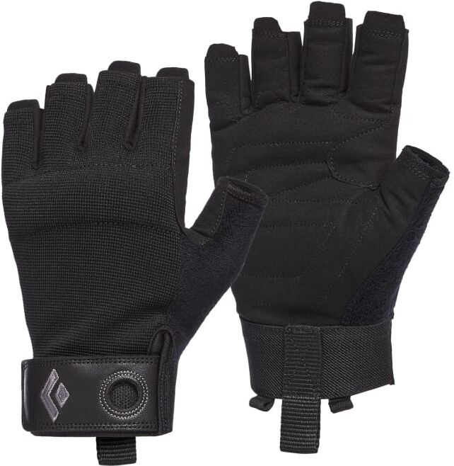 Black Diamond Crag Half-Finger Gloves Sort