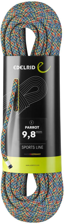 Edelrid Parrot 9,8 mm 50 m Flerfarget