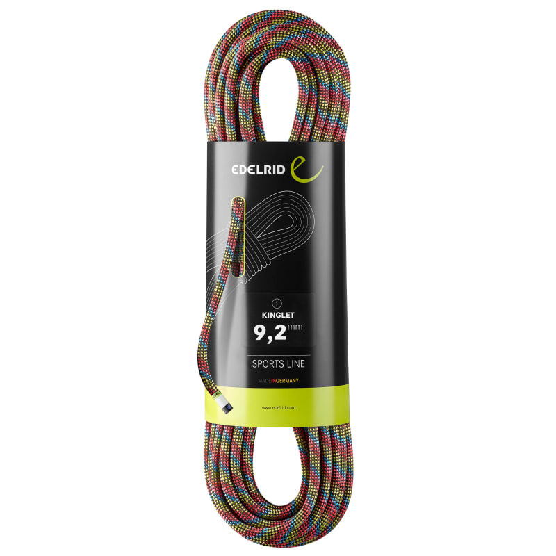 Edelrid Kinglet 9,2 mm 70 m Sort