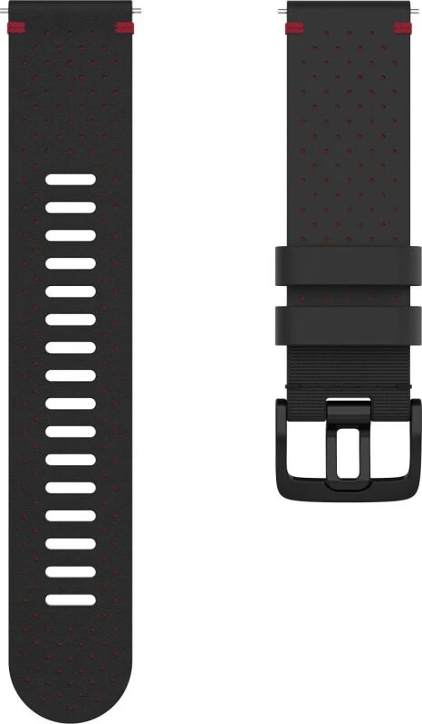 Polar Perforated Leather Wristband 22 Mm