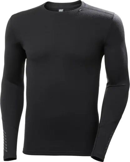 Helly Hansen Lifa Merino Midweight Crew Baselayer Shirt (Svart)