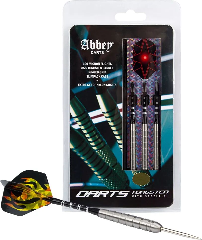 Abbey Darts Dartsett 3 stk 85% wolfram 26 g sølv