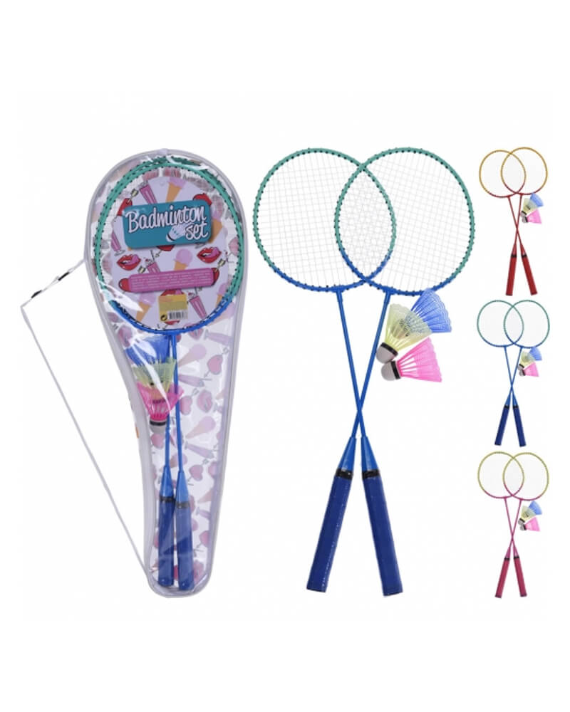 Fun & Games Badminton Set Blue