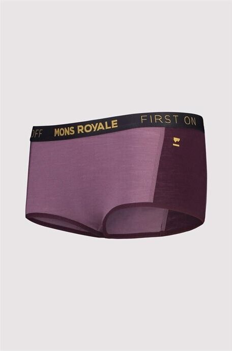 Mons Royale Sylvia Boyleg Wine / Mauve  L