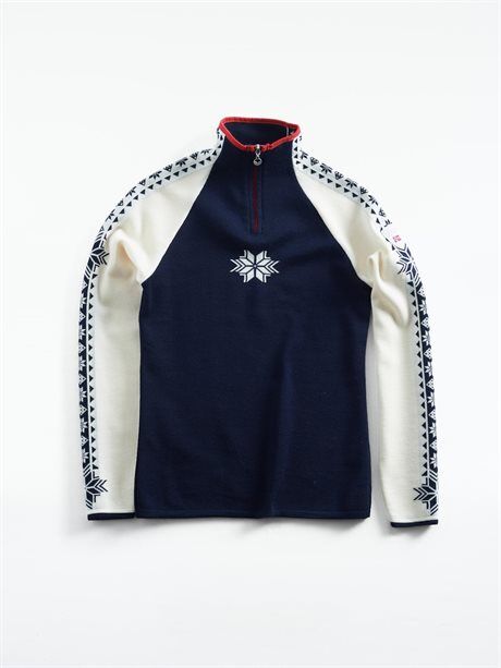 Dale Of Norway Dale Geilo Fem Sweater W's Mørk Blå/Hvit  M