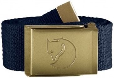 Fjällräven Canvas Brass Belt Dark Navy