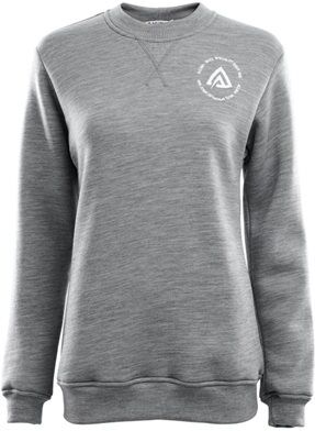 Aclima FleeceWool Crew Neck W's Grey Melange  M