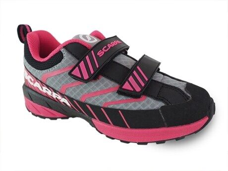 Scarpa Mescalito Velcro, Kid Gray Fuxia  28