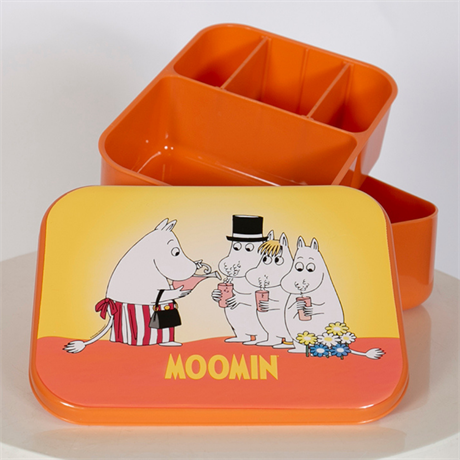 Nordic Kid Moomin Matboks, Hardplast Mummifamillien