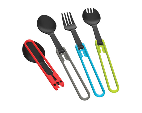 MSR Folding Spoon Red