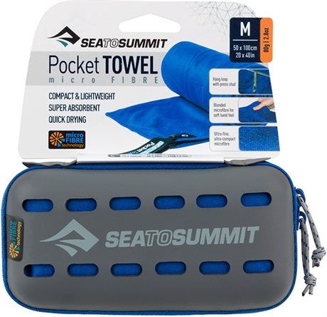 Sea to Summit Pocket towel Cobalt  M