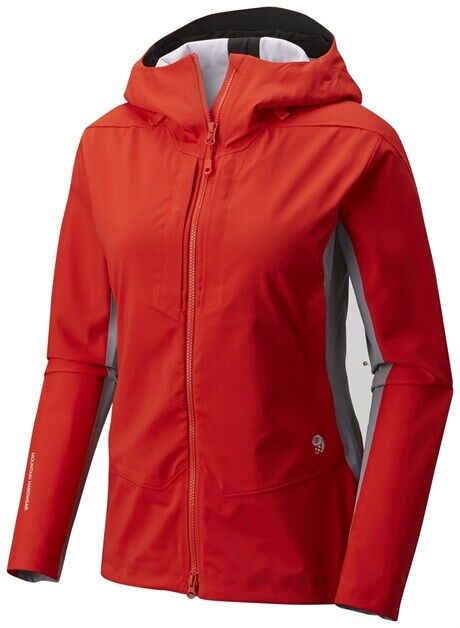 Mountain Hardwear Touren Hooded Jacket W's Fiery Red  S