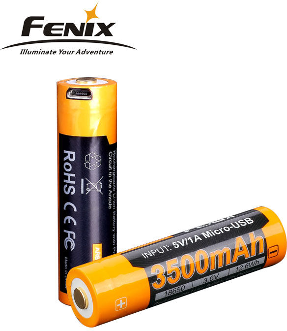 Fenix 18650 batteri (3500u mAh)