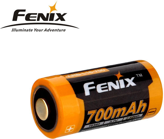 Fenix 16340 batteri (700 mAh)