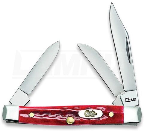 Case Cutlery Sm Stockman PW Red Bone pocket knife