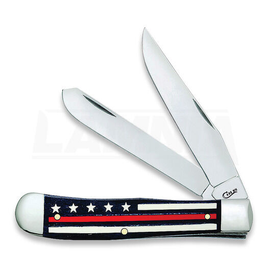 Case Cutlery Red Line Trapper Bone pocket knife