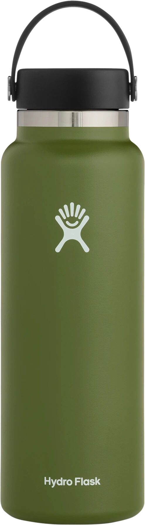 Hydro Flask 40 Oz Wide Flex Cap, drikkeflaske STD OLIVE