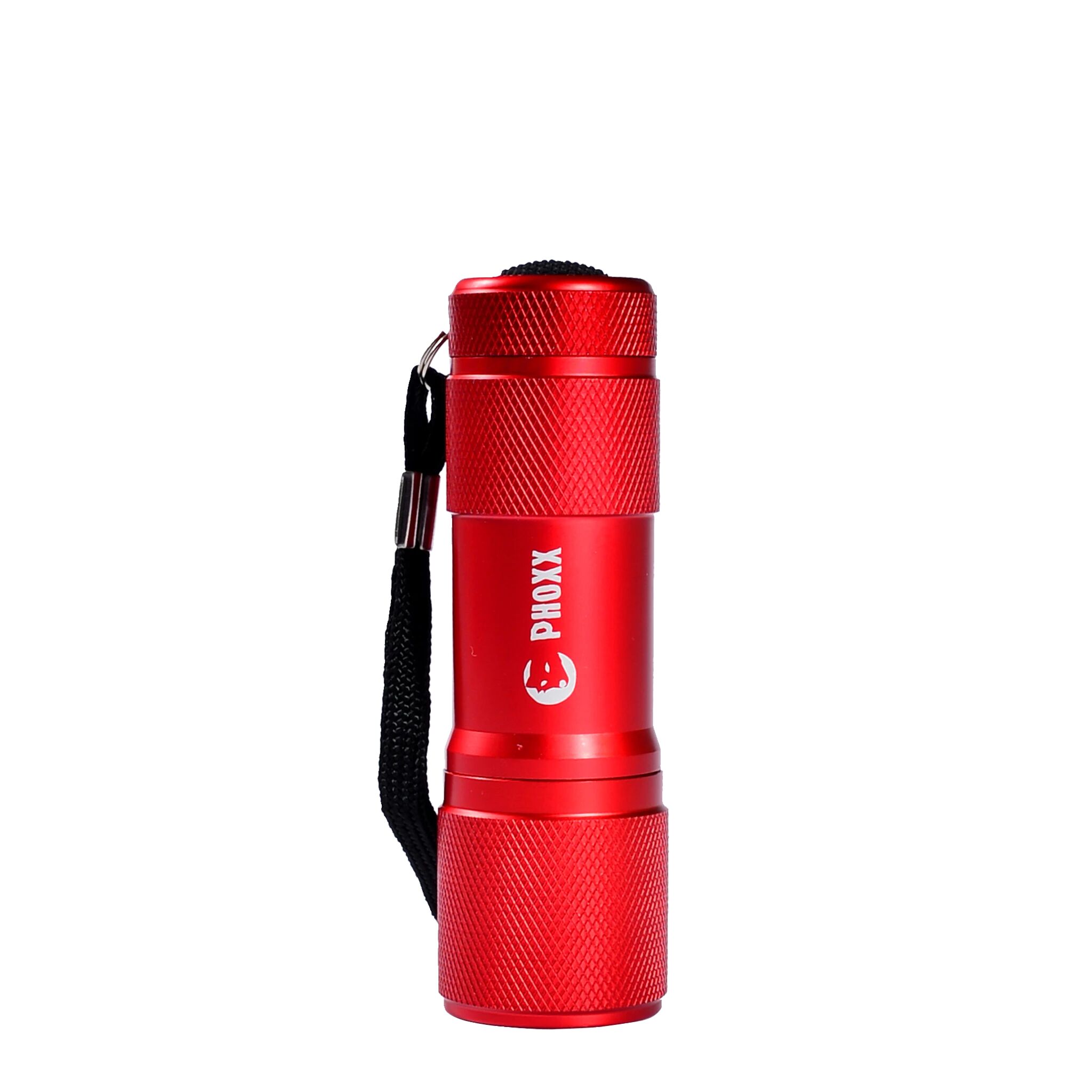 Phoxx Metal Flashlight, lommelykt 30lm RED