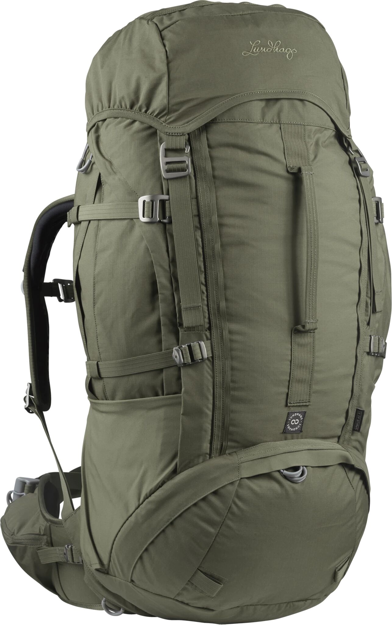 Lundhags Gnaur 60 RL, ryggsekk 60L FOREST GREEN