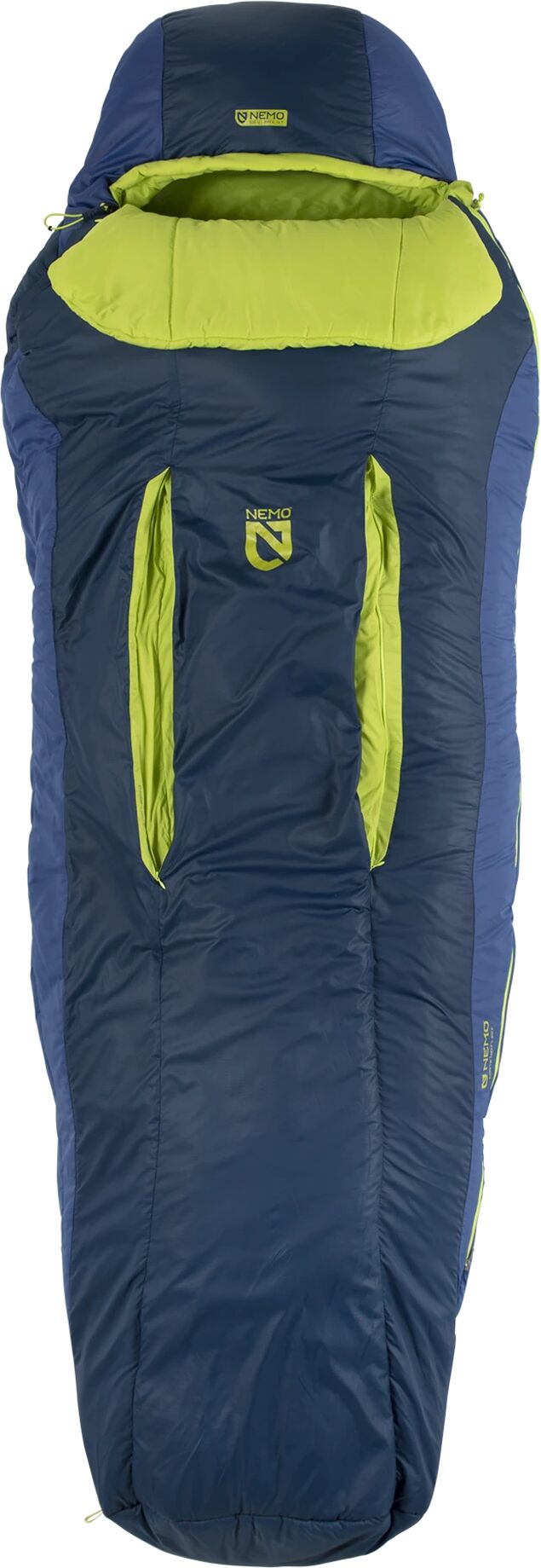 Nemo Equipment Forte Mens 20 Reg, sovepose STD Glow/abyss