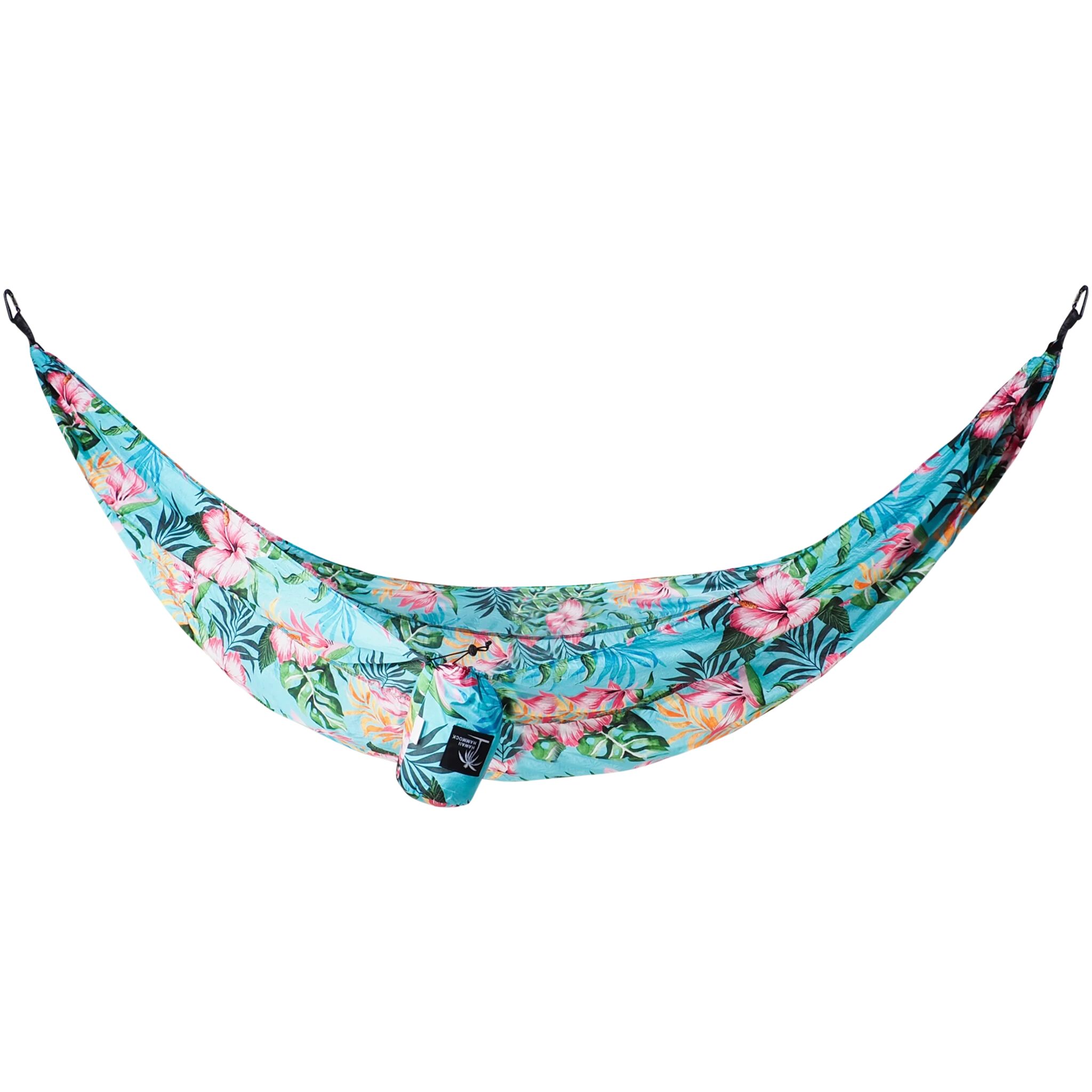 Hawaii Hammock Double Hammock Flower, hengekøye 300x200cm Flower Design/blue