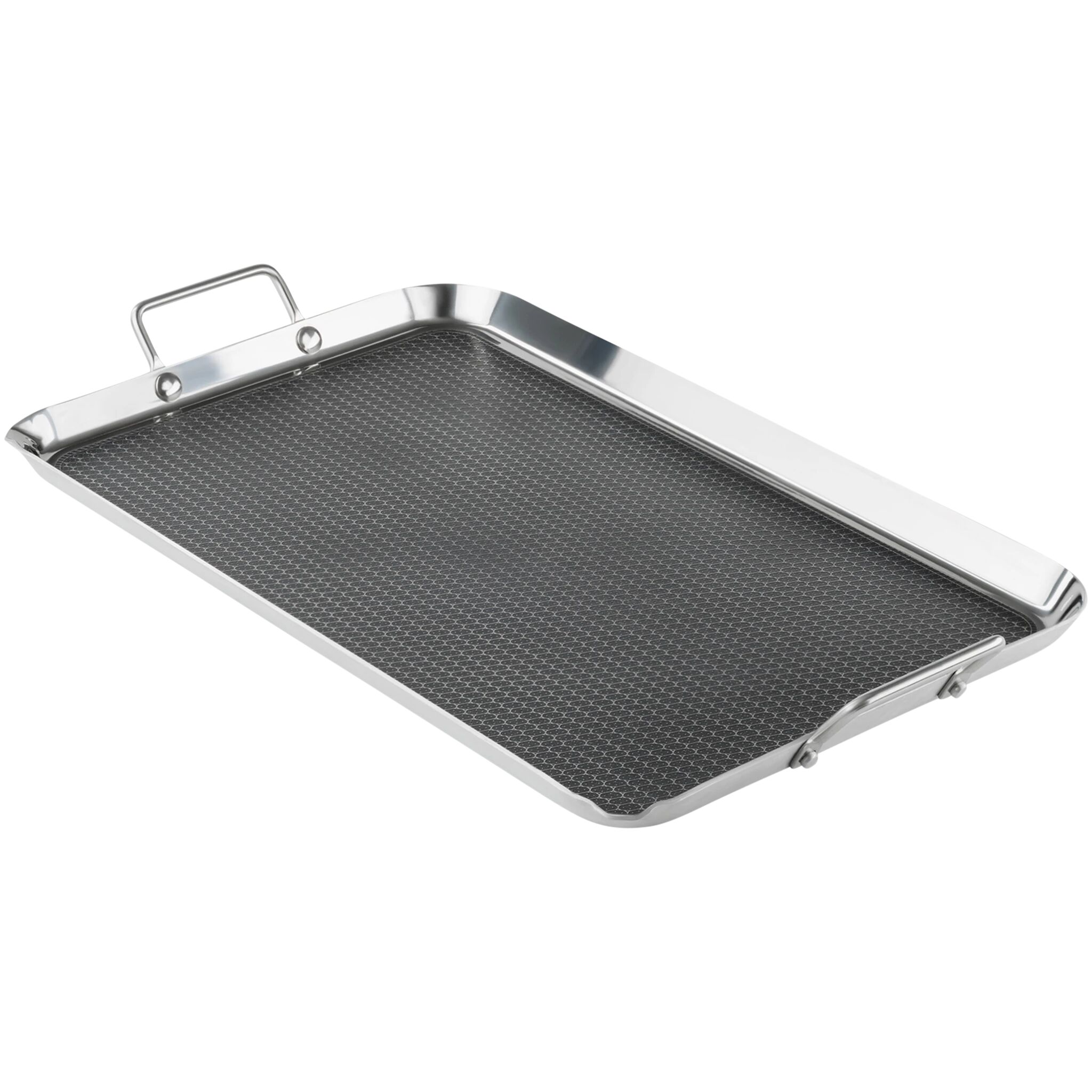 GSI Outdoors Gourmet Griddle, grillplate STD STAINLESS STEEL