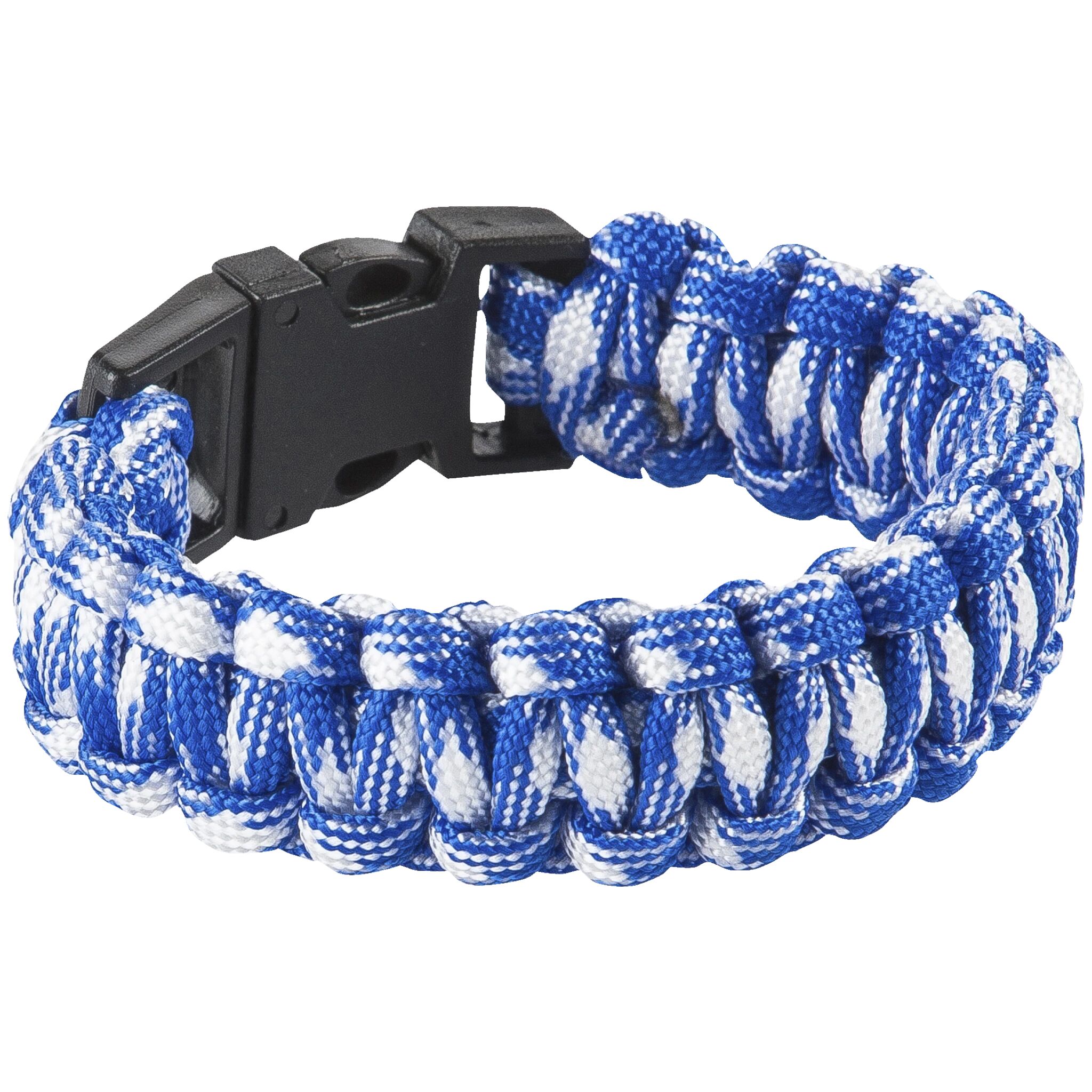Phoxx Survival cord bracelet, tau STD Blue/White