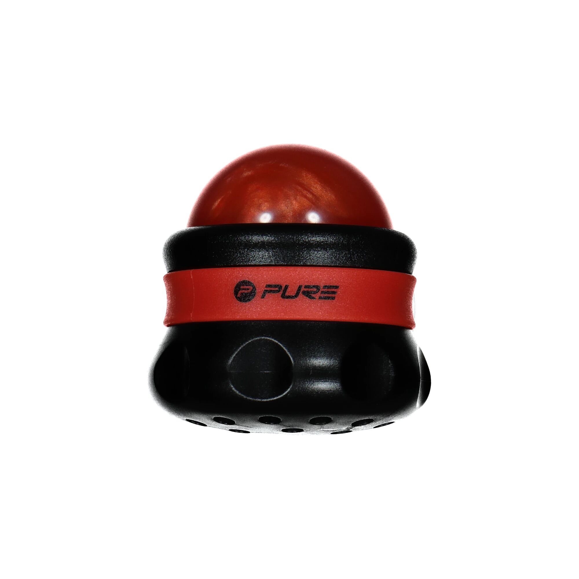Pure2Improve Relax massasjeball STD BLACK/RED
