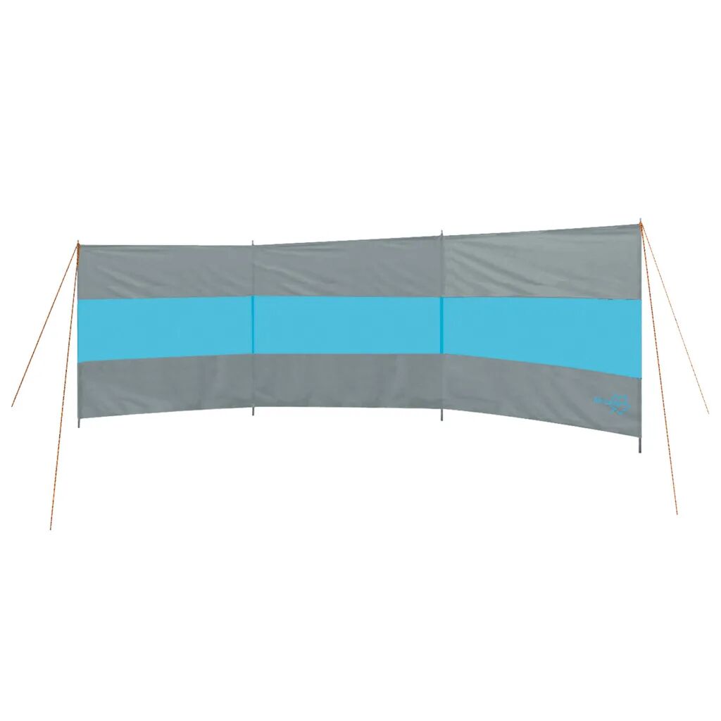 Bo-Camp Para-vento Brendan 500x140 cm cinzento e azul
