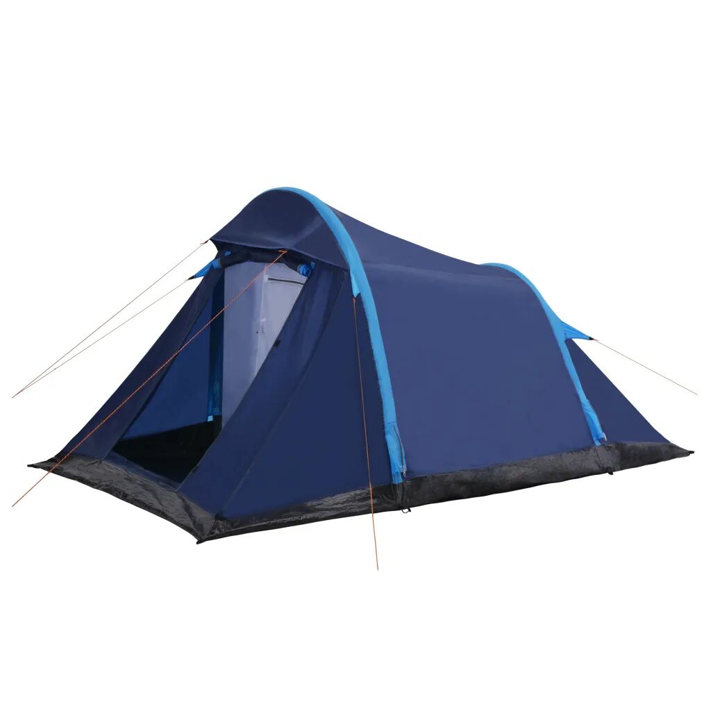 vidaXL Tenda de campismo com vigas insufláveis 320x170x150/110 cm azul