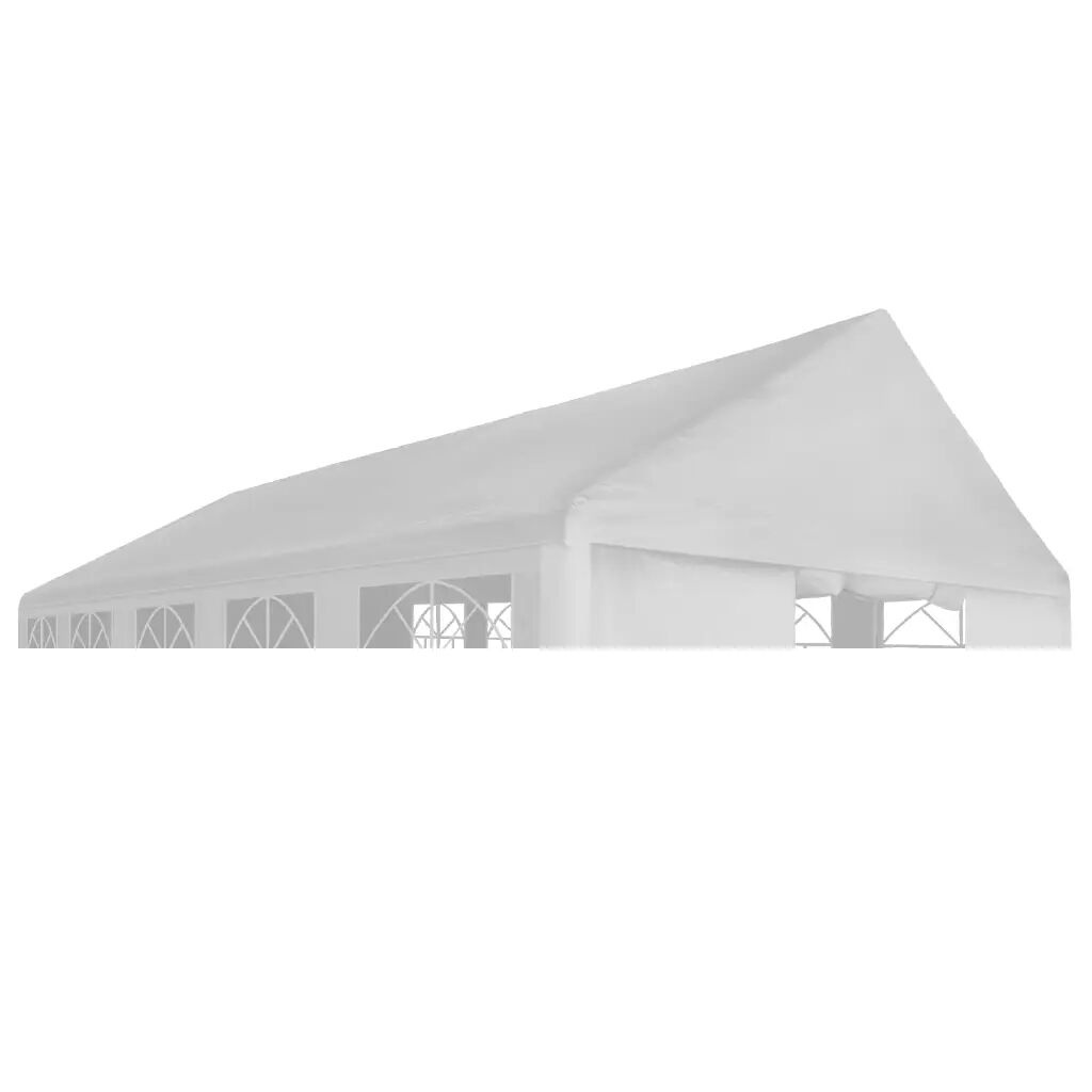 vidaXL Teto para tenda de festas 5 x 10 m branco