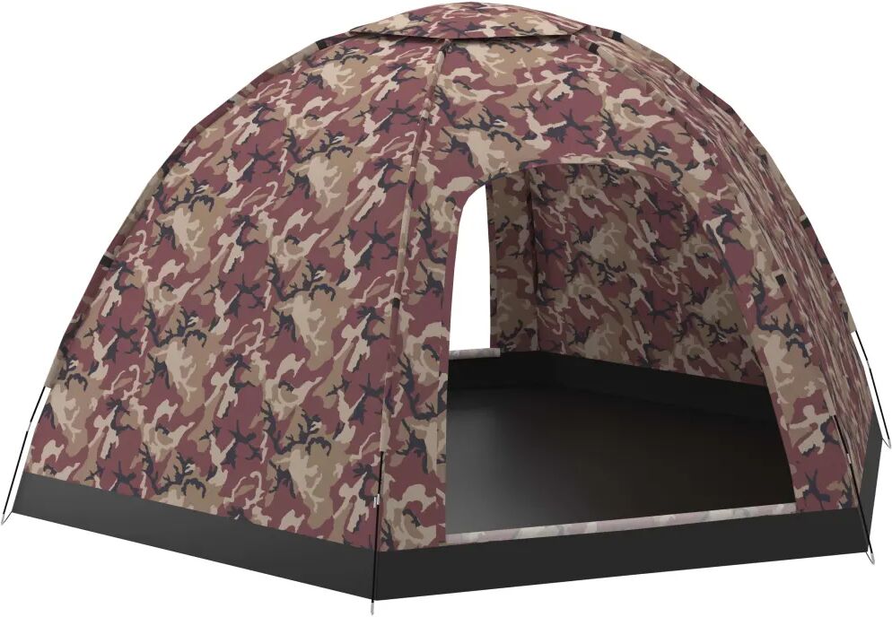 vidaXL Tenda para 6 pessoas multicor