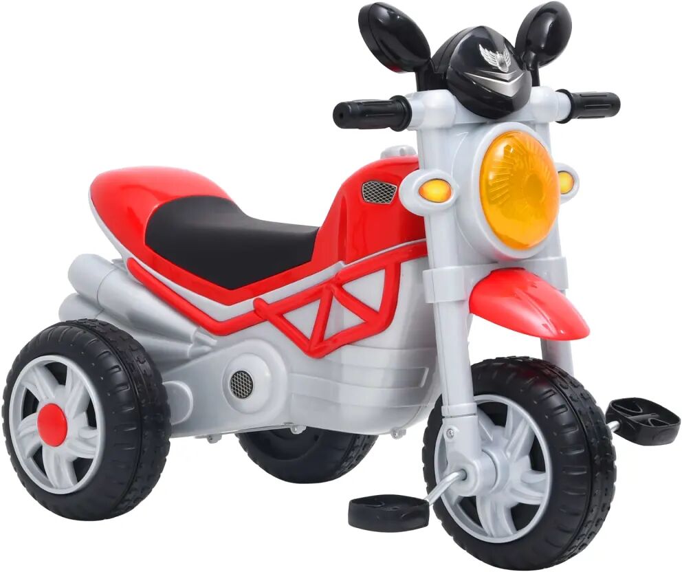 vidaXL Triciclo infantil vermelho