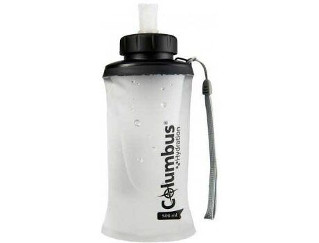 Columbus Garrafa Softflask Transparente (500ml)