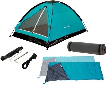 Redcliffs Kit Campismo Tenda, Sacos e Esteiras