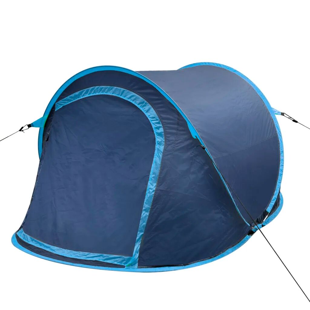 vidaXL Cort camping pop-up pentru 2 persoane bleumarin/albastru deschis