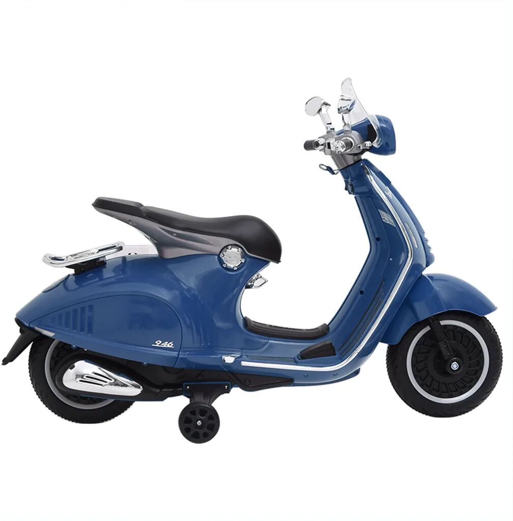 vidaXL Trotinetă electrică Vespa, albastru, GTS300