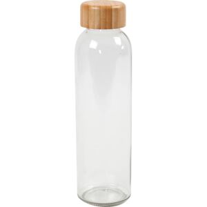 Vattenflaska glas/bambu 500ml