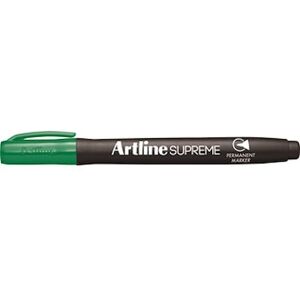 Märkpenna ARTLINE Supreme rund 1mm grön 12st