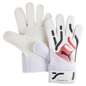 ULTRA Play RC Goalkeeper Gloves, 9, PUMA White-Ultra Blue-Fire Orchid