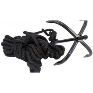 Mil-tec Grappling Hook with Rope & Safety Catch