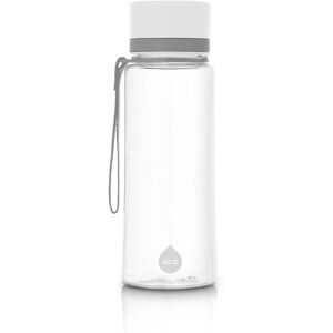 Equa Plain water bottle colour White 600 ml