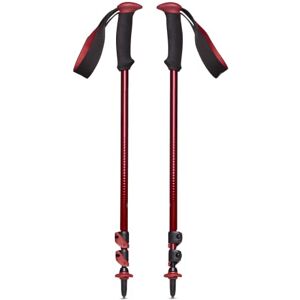 Black Diamond Trail Back Trekking Poles Red Hiking and Trekking Pole Size 100-140 cm Dark Crimson